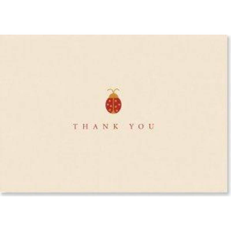 THANK YOU NOTES- LADYBUG