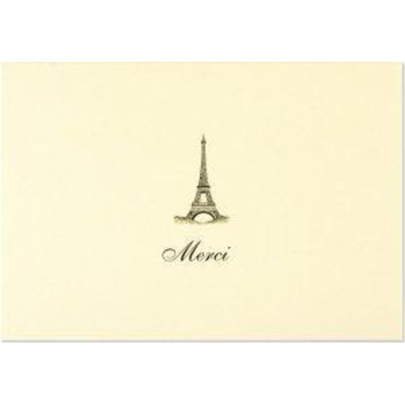 THANK YOU NOTES- MERCI