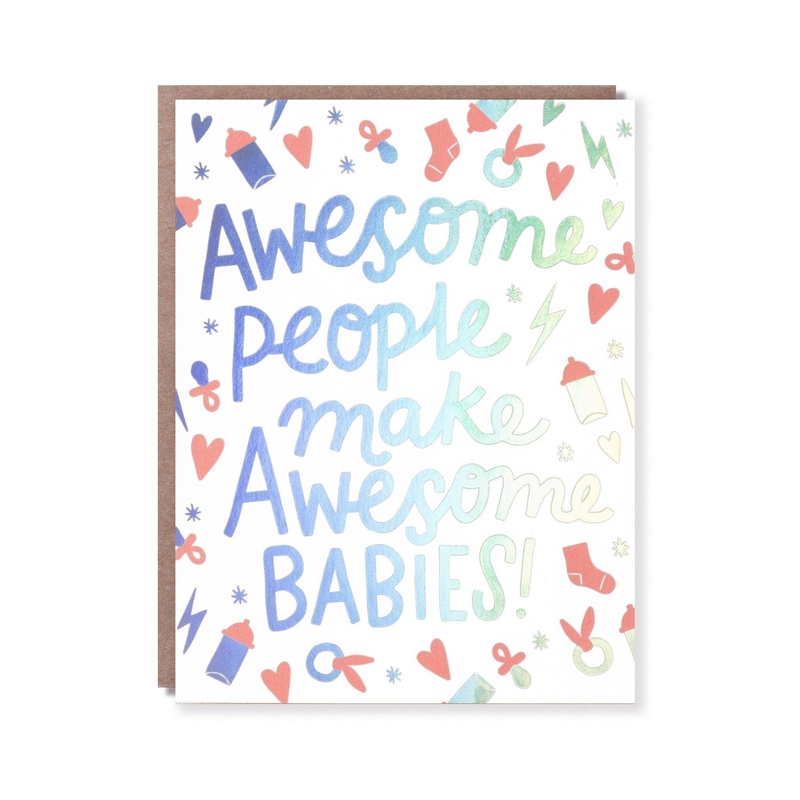 Hello Lucky - Single Card - Awesome Babies