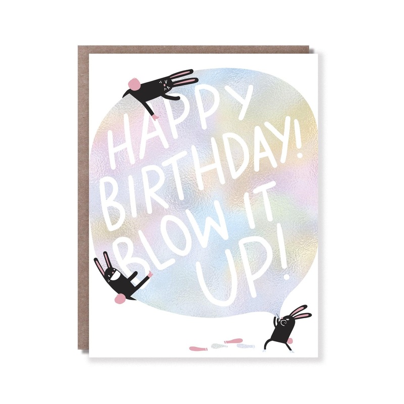 Hello Lucky - Single Card - Blow It Up