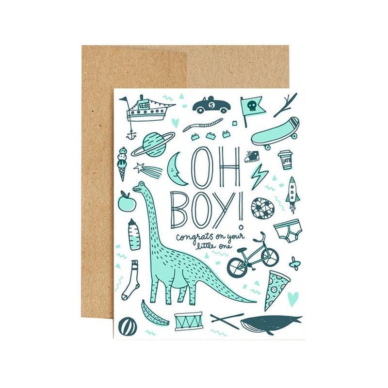 Hello Lucky - Single Card - Boy Things