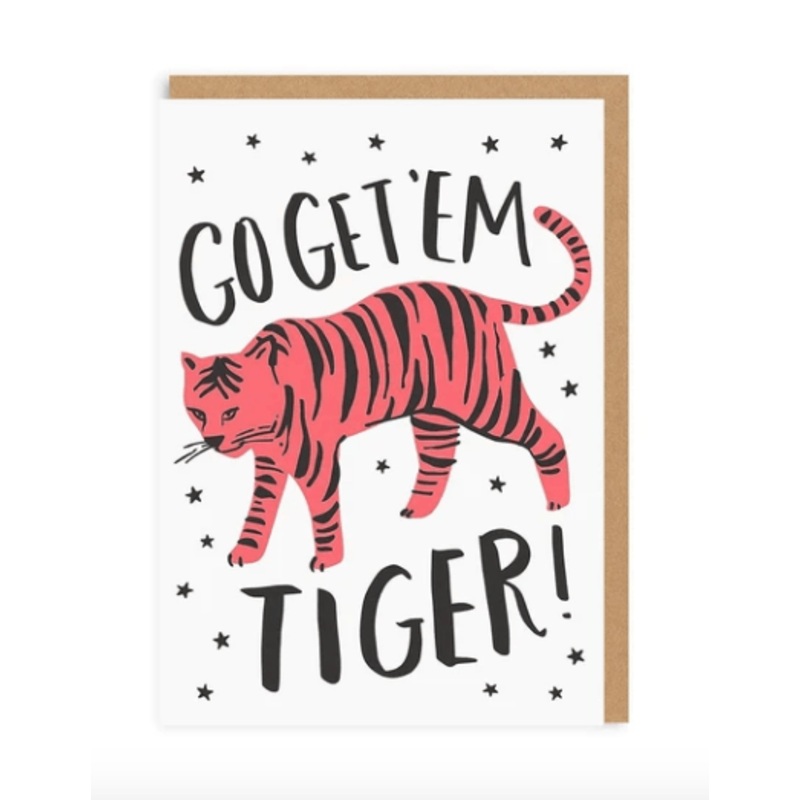Hello Lucky - Single Card - Go Get 'Em Tiger