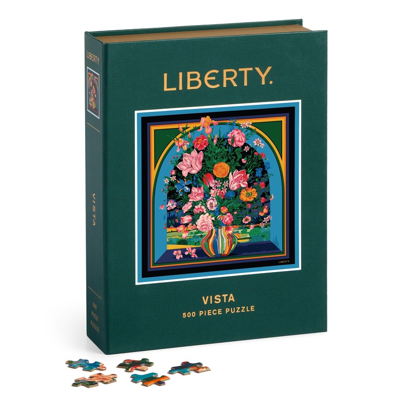 Galison Liberty Vista Book Puzzle - 500 Pcs