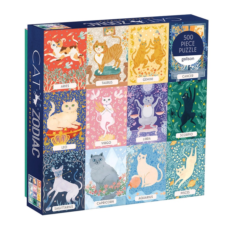 Galisons Cat Zodiac Puzzle - 500 Pcs