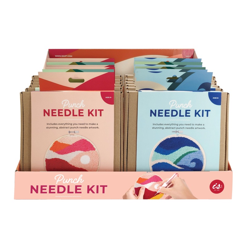 Punch Needle Kit - Abstract Landscape