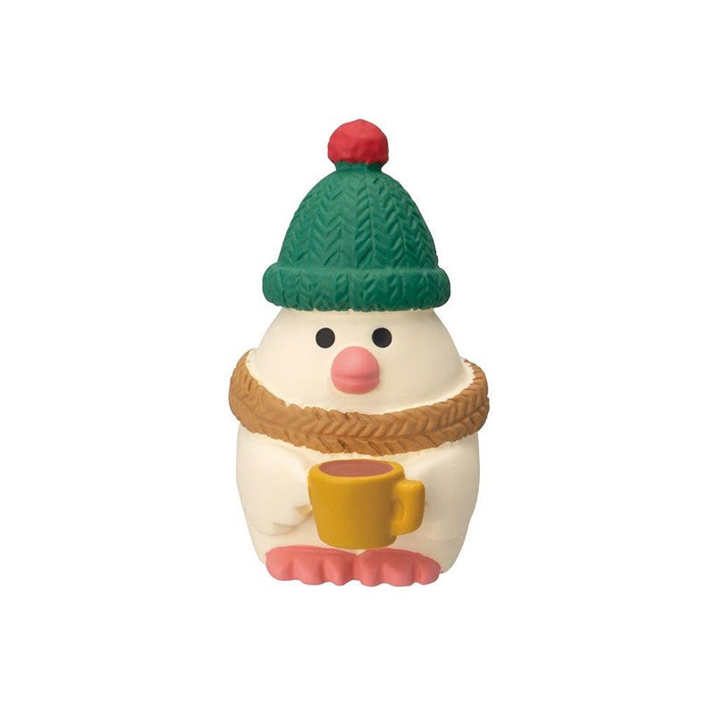 Decole Concombre Figurine - Christmas in Mushroom Forest -Sparrow