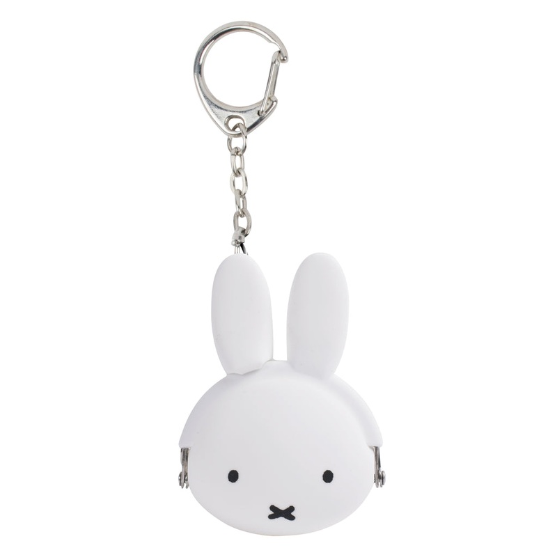 Mimi Pochi Baby Miffy White Keyring/Purse
