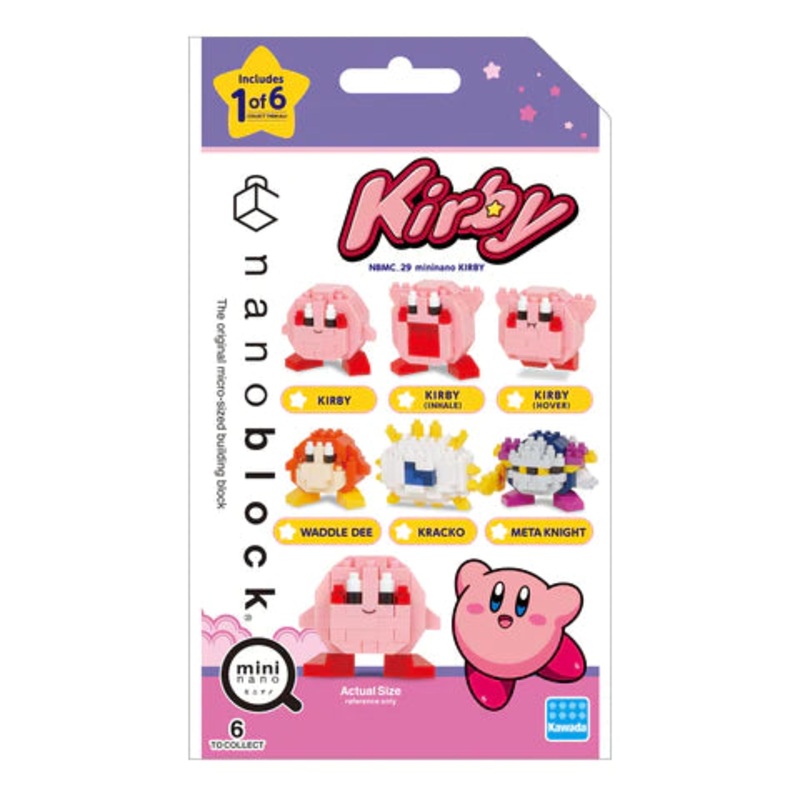 MININANO Kirby Vol.1 (6 Designs) Single Pack