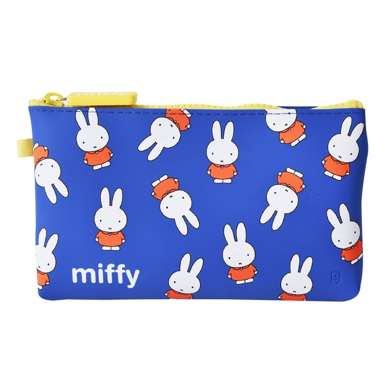 NUU Miffy Blue Zipper Pouch