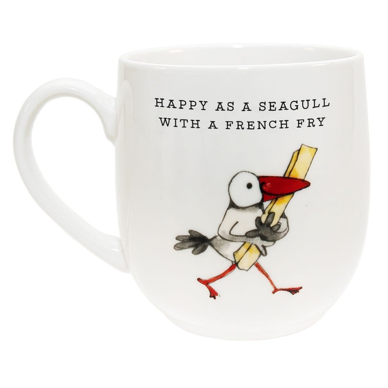 Twigseeds Fine Bone China Cup - French Fry
