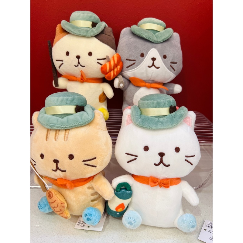 Hapins-Fuku Fuku Nyanko Camping plush