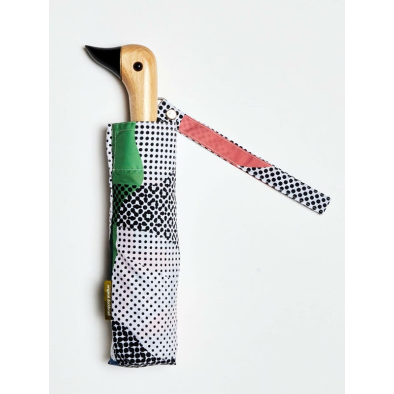 ORIGINAL DUCKHEAD DUCK UMBRELLA COMPACT - DOTS MULTI-COLOURED