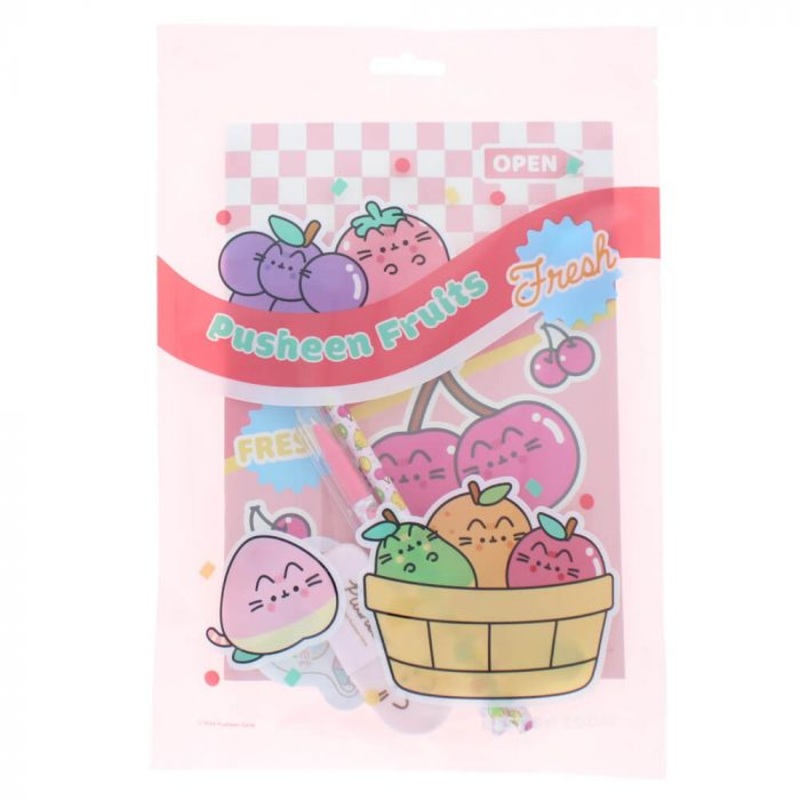 Pusheen Fruits Stationery Set 24cm