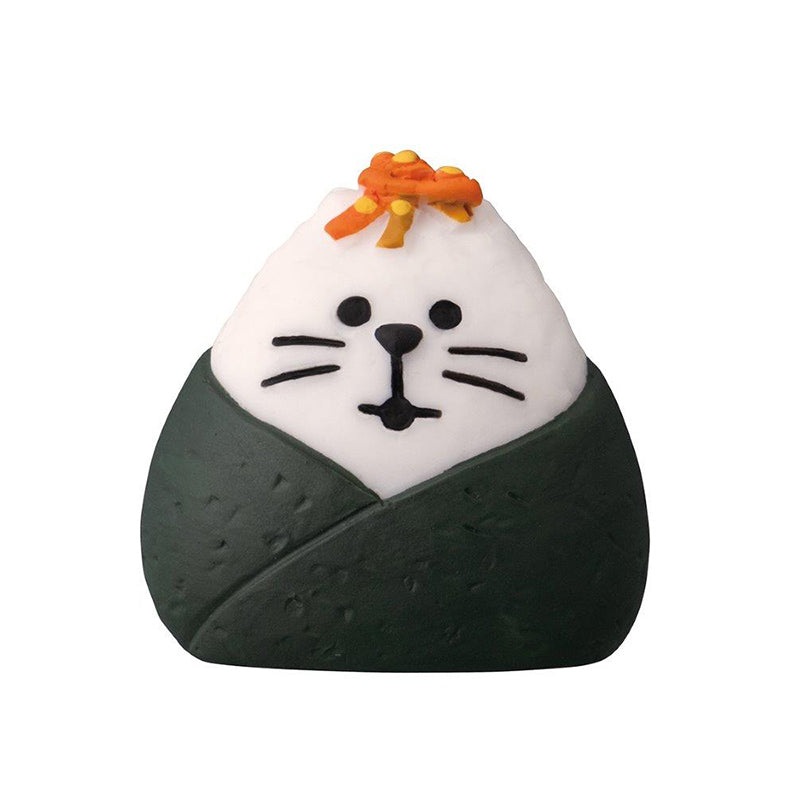 Decole Concombre Figurine - New Rice Ball - Cat Kinpira