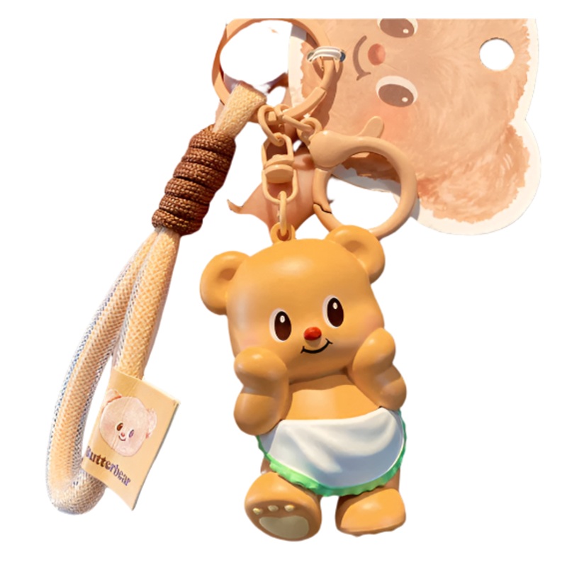 Funism Butterbear Keychain-Standing Cute Pose