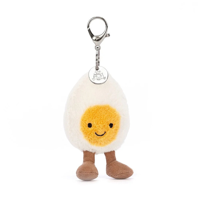 Jellycat Bag Charm Amuseable Happy Boiled Egg 18cm