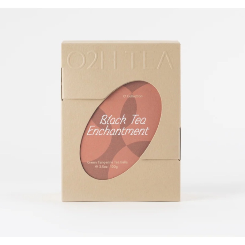 O2H Tea Black Tea Enchantment (Green Tangerine Black Tea) Tea Balls