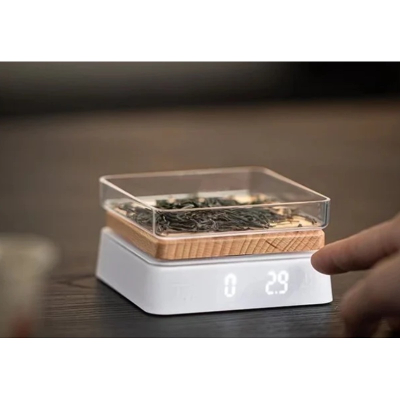 O2H Tea Digital Timer Scale Pro - White