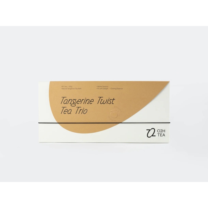 O2H Tea Tangerine Twist Tea Trio