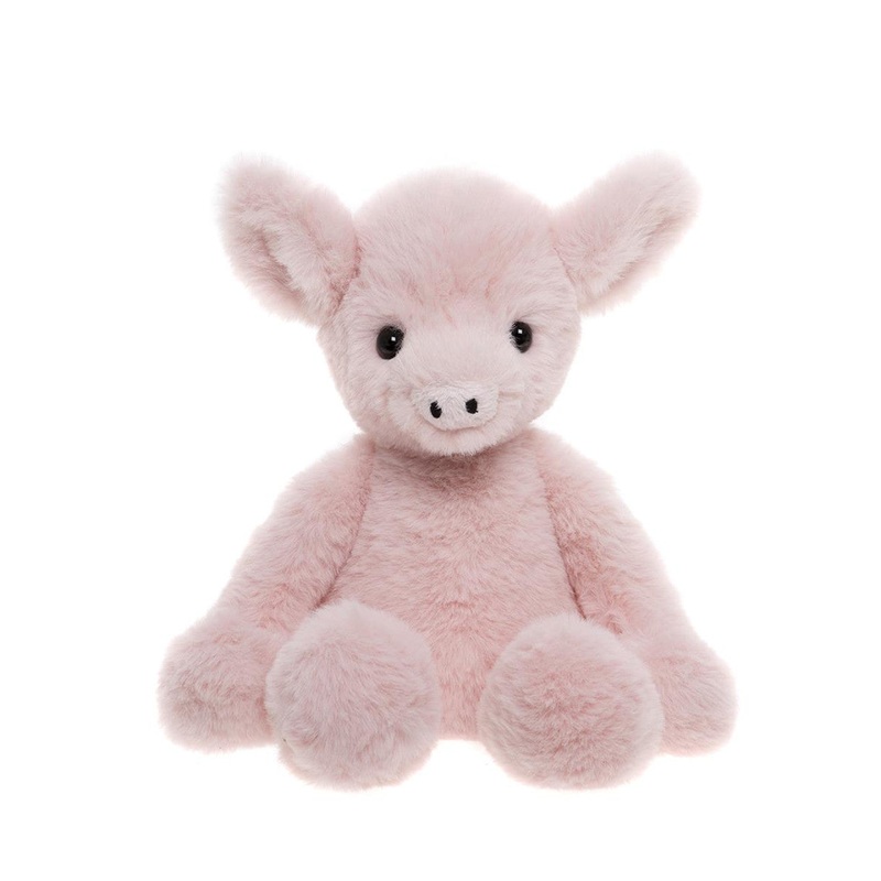Bear & Me By Charlie Bears Truffles Piglet Bubblegum Pink M 25cm