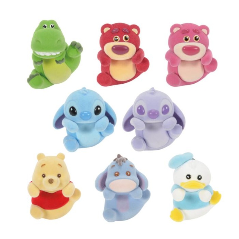 DISNEY MINI FLOCKED CLIMBING FIGURES BLIND BAG 6 cm