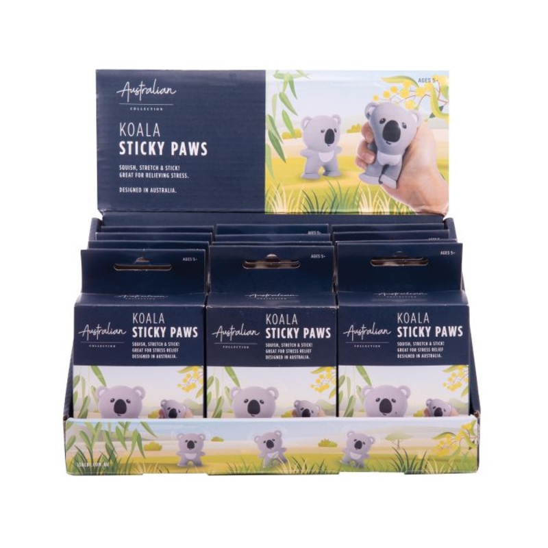 IsGift The Australian Collection Sticky Paws - Koala Grey 7.2x4.9x9.2cm