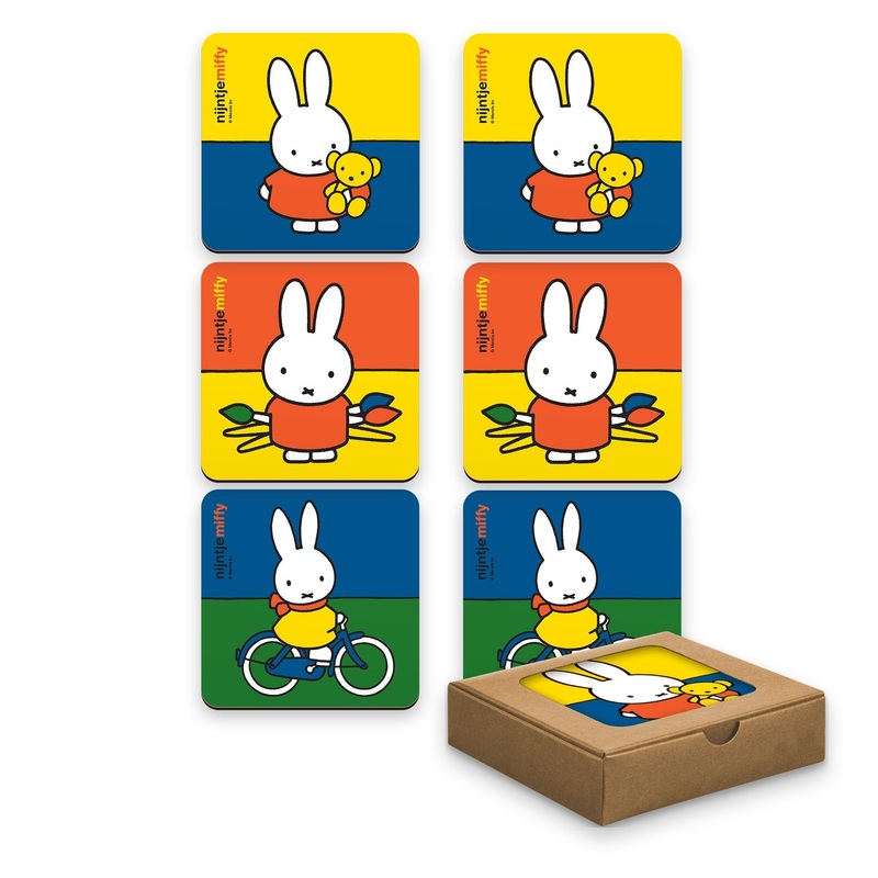 Miffy Coaster Box - Colours Set