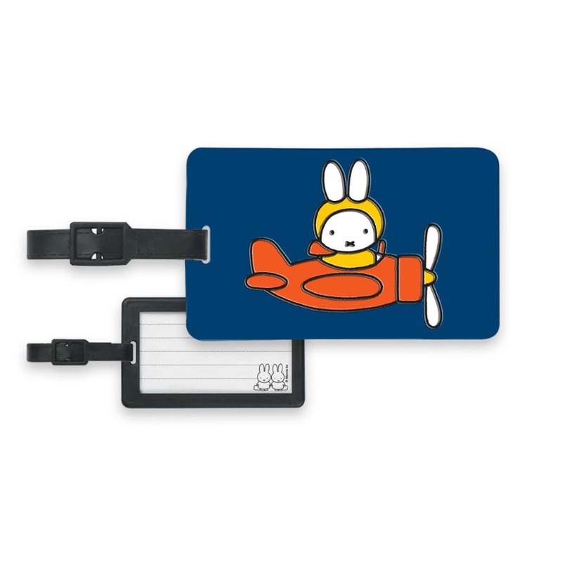 Miffy Luggage Tag Miffy Flies