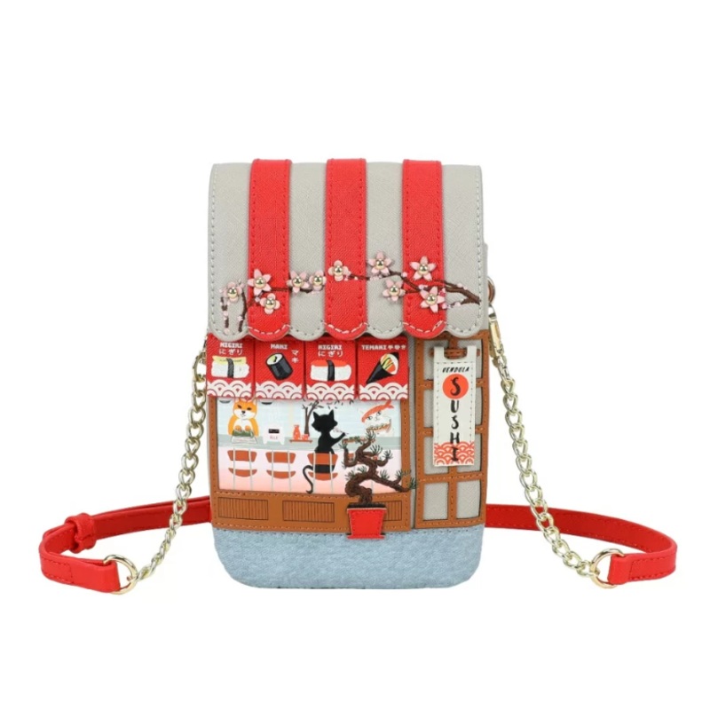Vendula Sushi - Grey Edition Phone Pouch