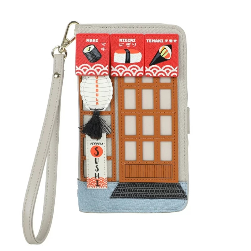 Vendula Sushi - Grey Edition Universal Flip Phone Case