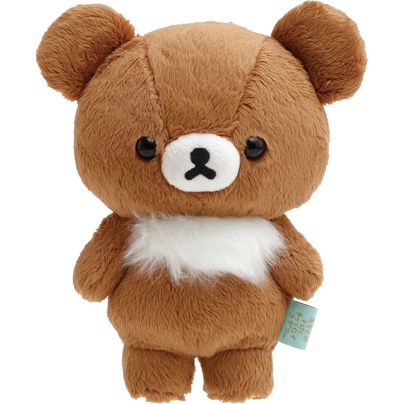 San-X Rilakkuma Posing Stuffed Toy Chiiroikoguma Mf45201 - Plush Collectible