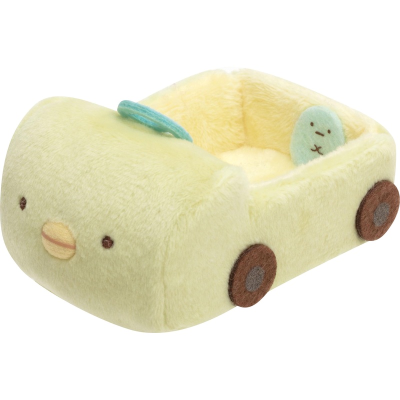 San-X Sumikko Gurashi Hand-Held Plush Car Penguin Mx97801