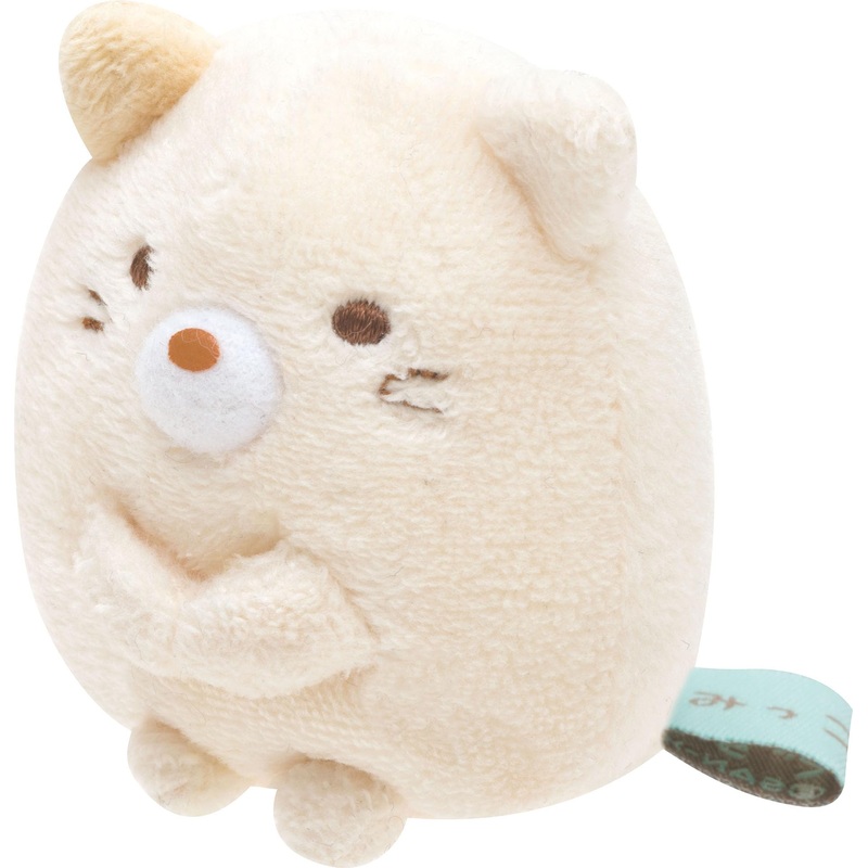 San-X Sumikko Gurashi Plush Cat Hand-Held Toy Soft and Cuddly