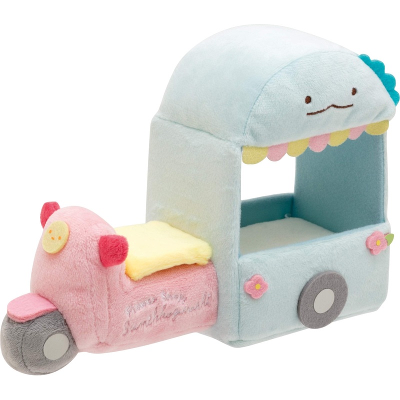 SAN-X Sumikko Gurashi Scene Plush Toy "Flower Wagon"
