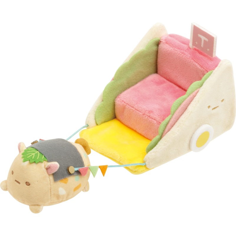San-X Sumikko Gurashi Welcome to Food Kingdom Tourism Plush Toy Set
