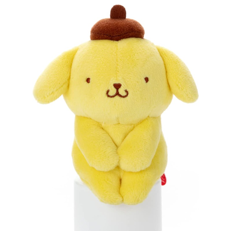 Takaratomy Arts Sanrio Pom Pom Purin Plush Toy 11Cm Chokkori-San Edition