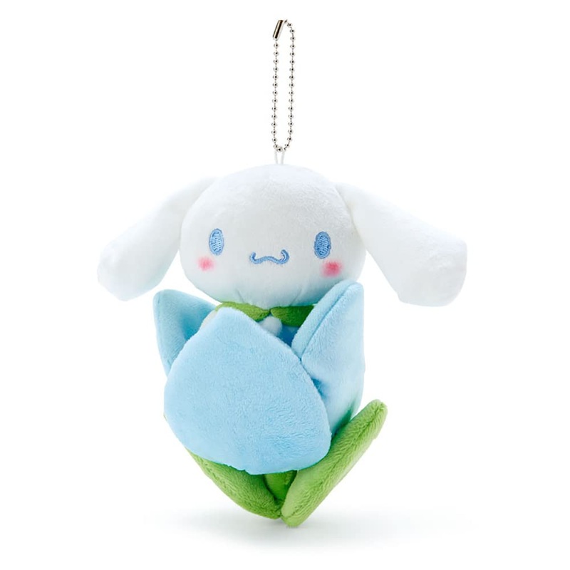 MARUSHIN Sanrio Plush Keychain Mascot Cinnamoroll Tulip
