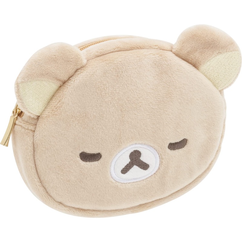 San-X New Basic Rilakkuma Plush Pouch Soft Toy Storage Bag CA32901