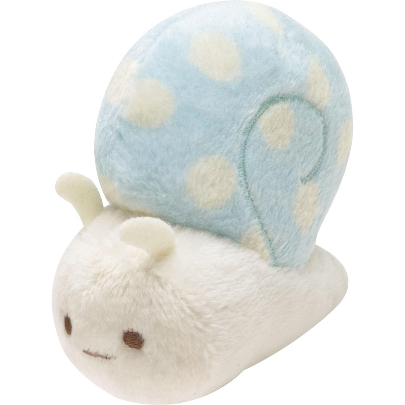 San-X Sumikko Gurashi Hand-Held Plush Toy Cute Fake Snail
