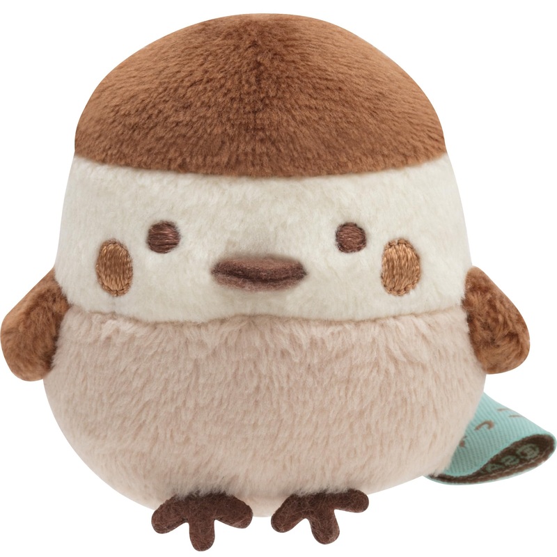 San-X Sumikko Gurashi Hand-Held Sparrow Plush Toy