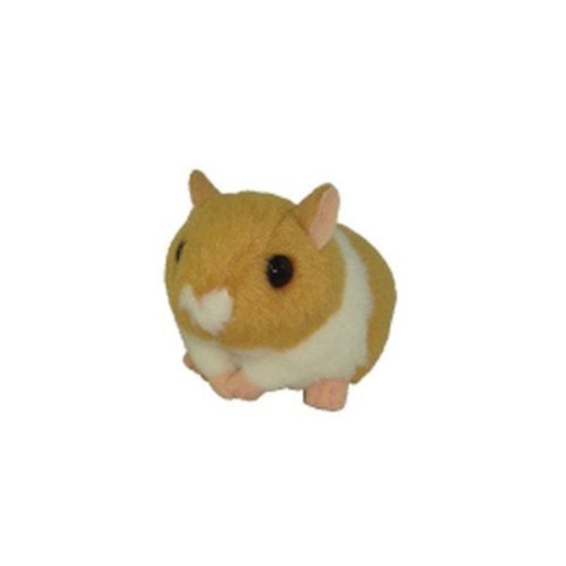 Sanei Boeki Plush Toy - Struggling Golden Hamster 7x10x8cm