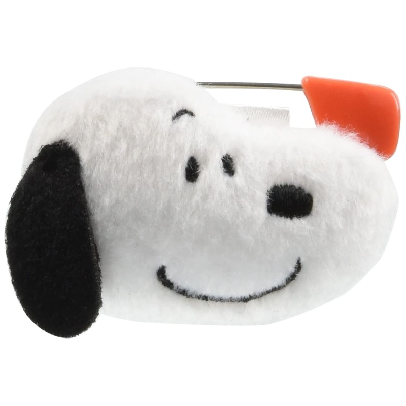 Sekiguchi Peanuts Plush Snoopy Badge