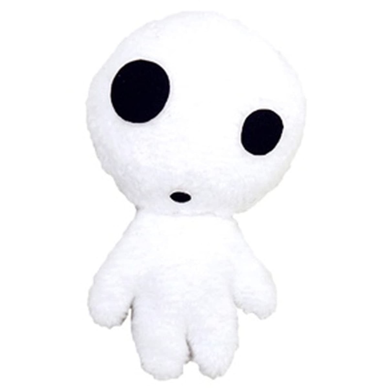 Sun Arrow Studio Ghibli Plush Badge Kodama K-8719