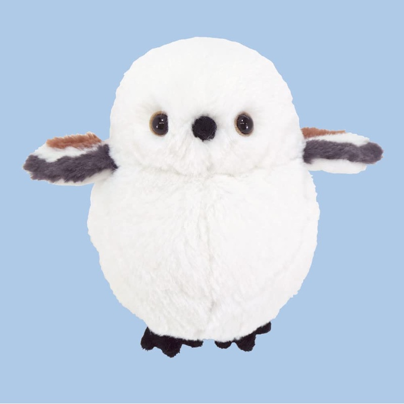 Sun Lemon Koromofuru Plush Toy P-8302 Shimaenaga Wh