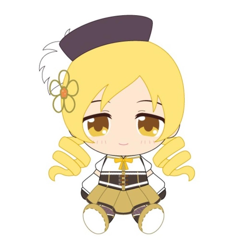 Bandai Namco Chibi Plush Tomoe Mami - Puella Magi Madoka Magica Movie Edition