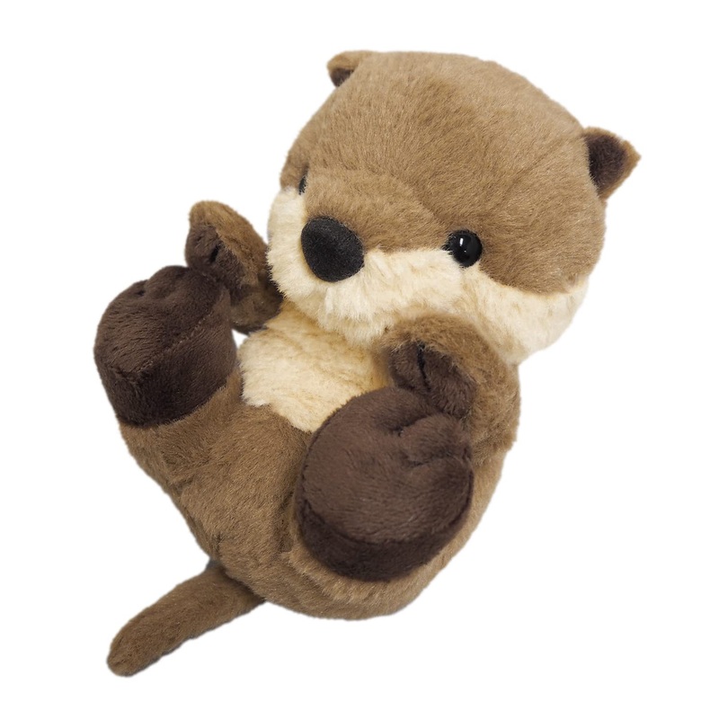 Sanei Boeki Kyunkyun Cologne Otter Stuffed Toy 10x12x12cm