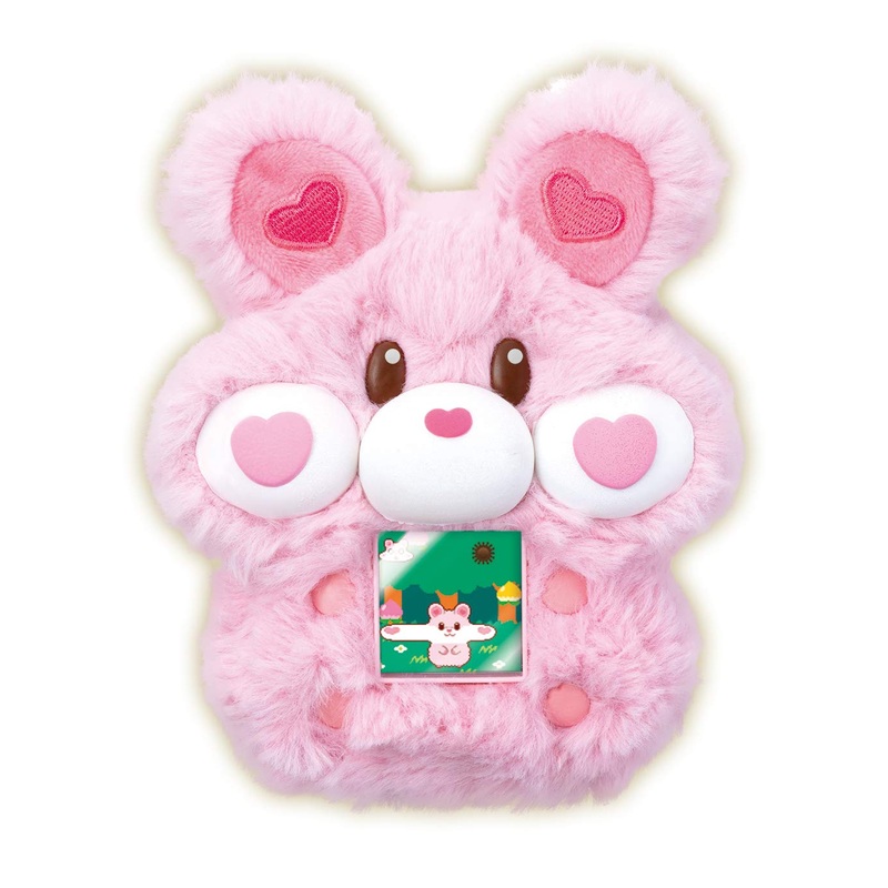 Sega Toys Mocchimaruzu Hamster Puffy Pink Mocchifuwa Pet Japanese Squishy Toys