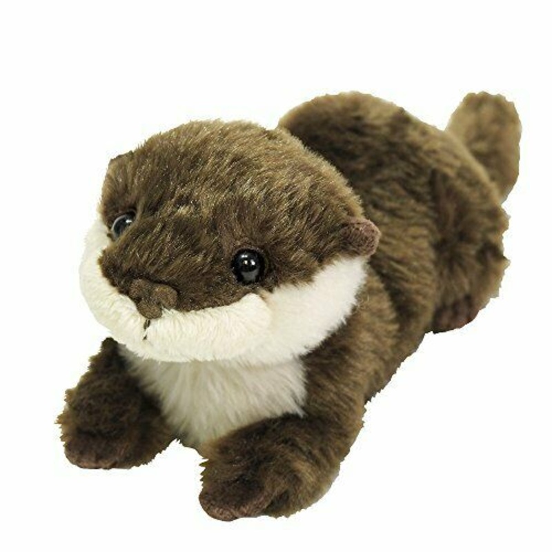 Sun Lemon Fluffies Stuffed Toy S Otter P-4722