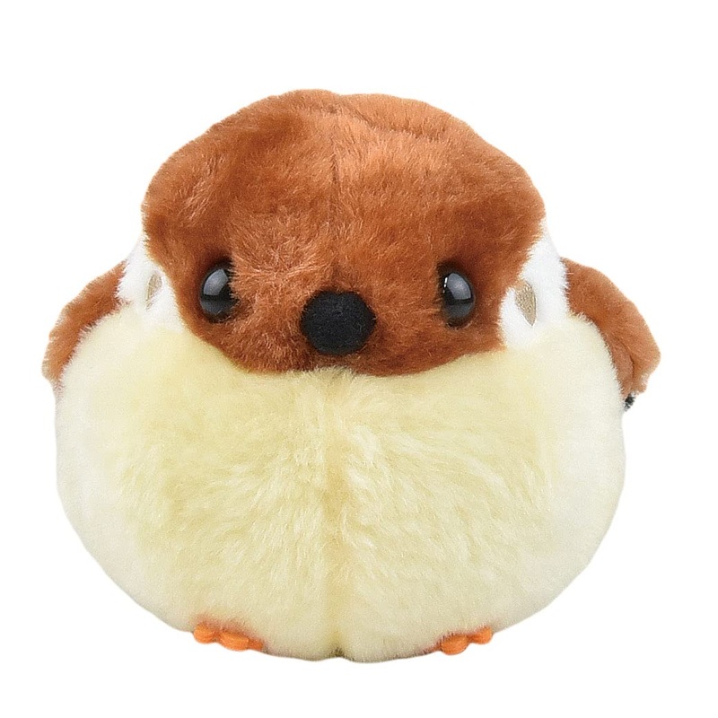 AMUSE Fuku Fuku Plush Doll Sparrow Chunsuke