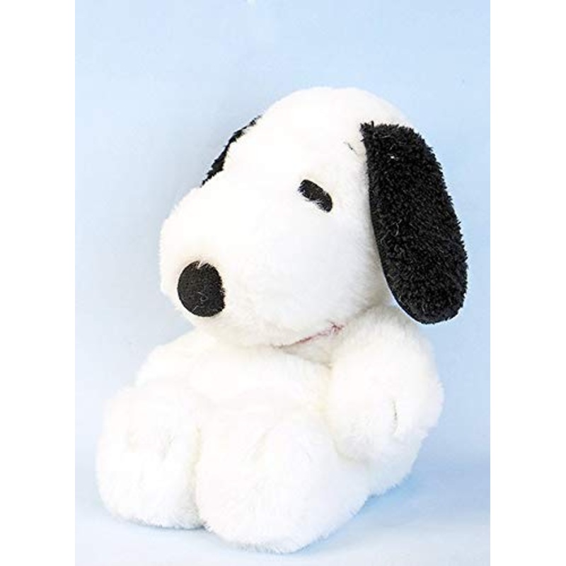 Nakajima Plush Toy Snoopy Fuwakuta S Black